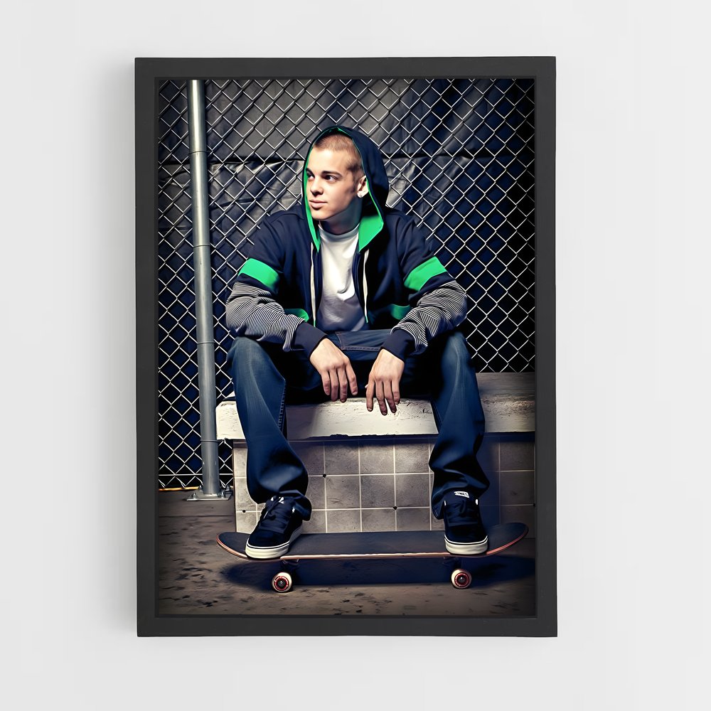 Poster Ryan sheckler – affiche Skateboard (vue 2)